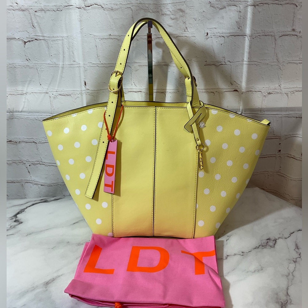 NWT LDT Tatum Leather Satchel